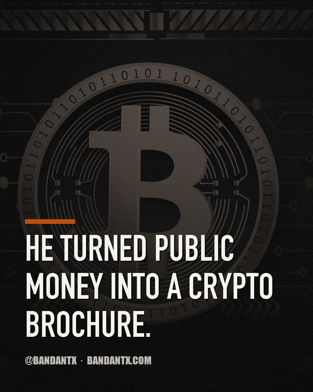 Dan Patrick Found a New Piggy Bank for Crypto