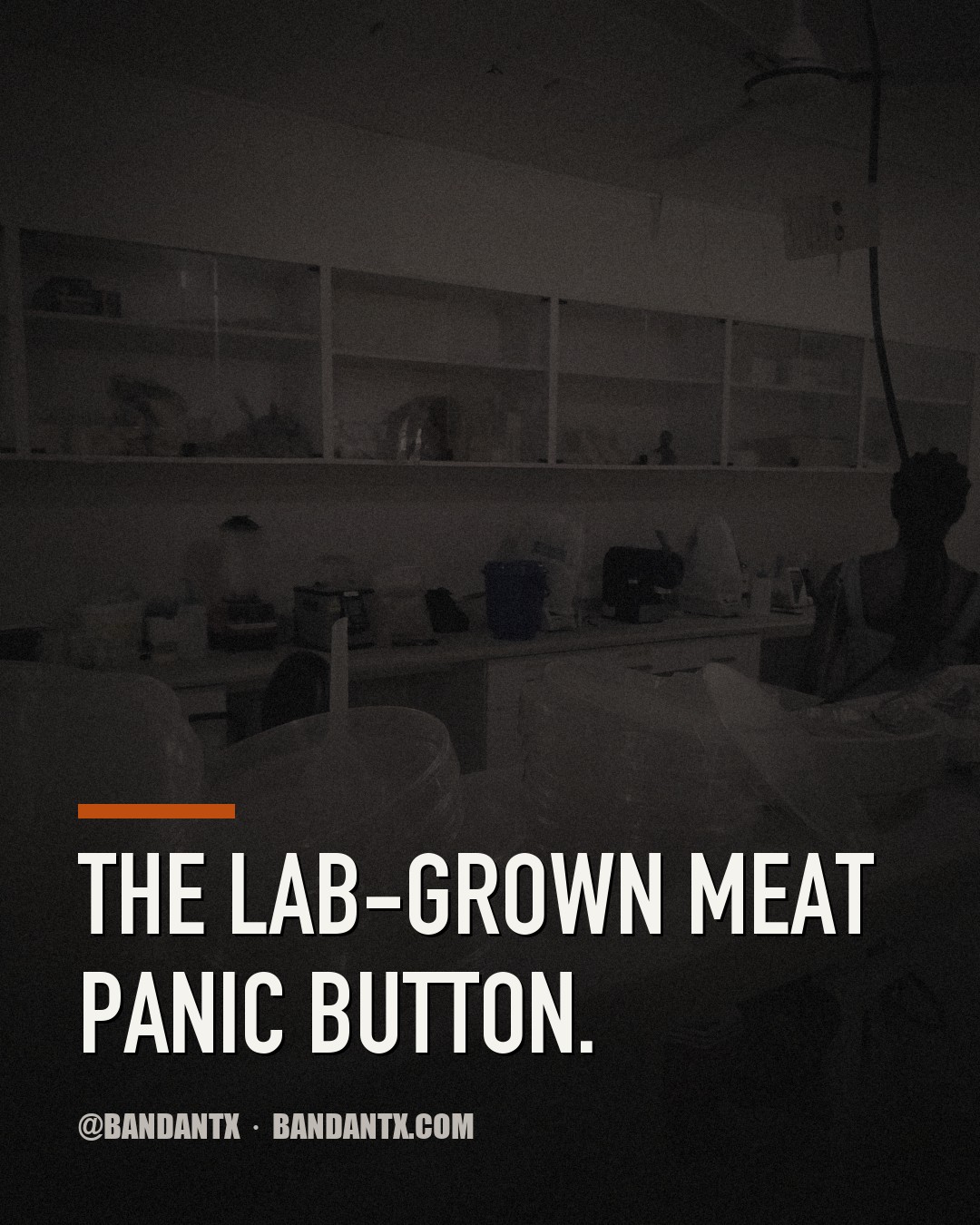 The Lab-Grown Meat Panic Button