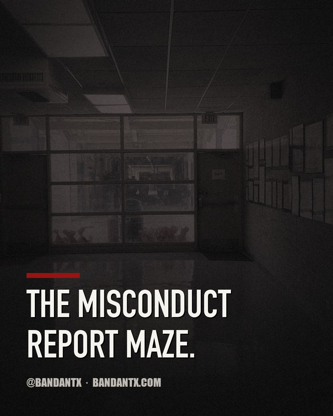 The Misconduct Report Maze