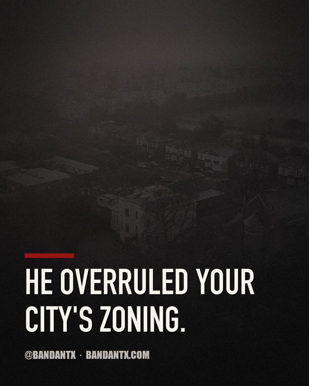 Dan Patrick Discovered "Local Control" Is Optional When It's Your Backyard